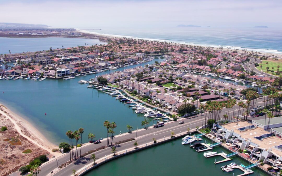 Aerial View of Coronado Cays