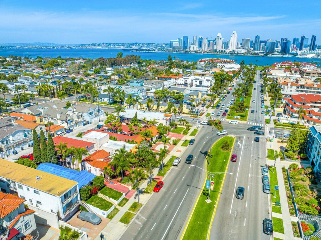 Coronado Village Aerial View