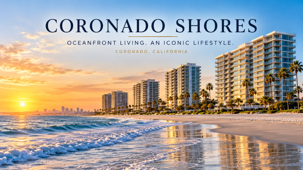 Coronado Shores Oceanfront Living with an iconic lifestyle